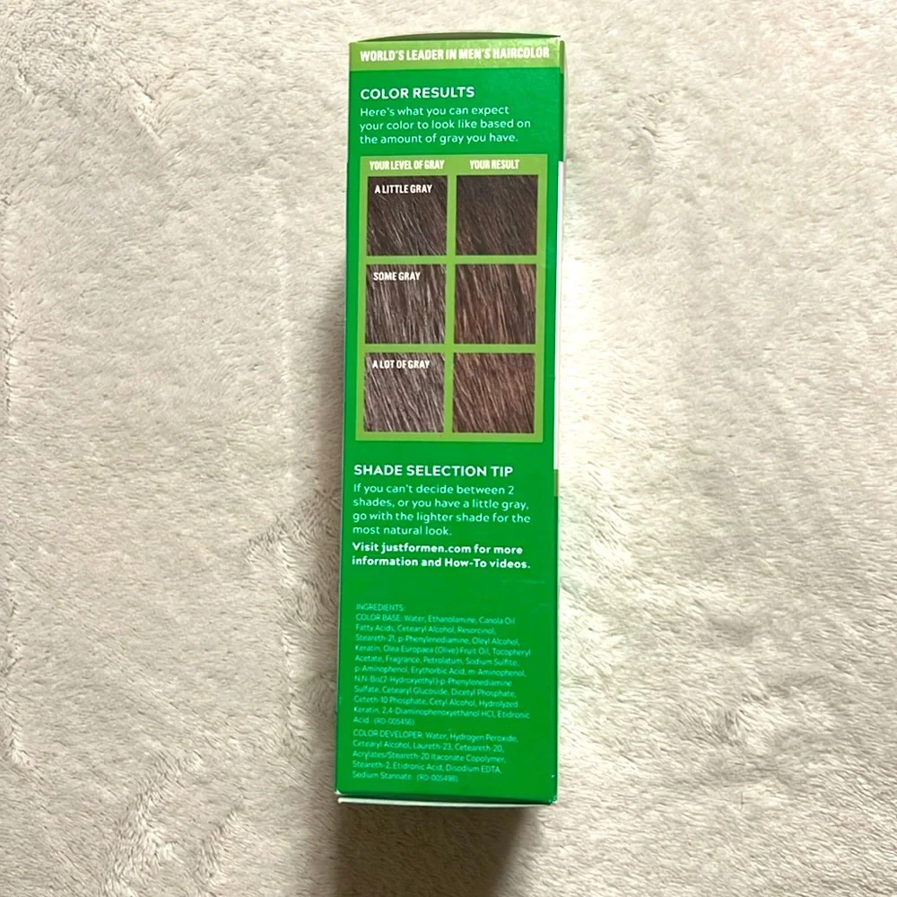 JUST FOR MEN. Medium Brown Shampoo-In Color